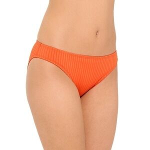 NWT Freshwater ribbed hipster cut water swim bottoms XL orange Rob Toucan